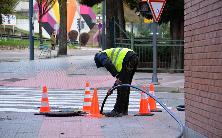 tuyau déboucheur canalisation Achères